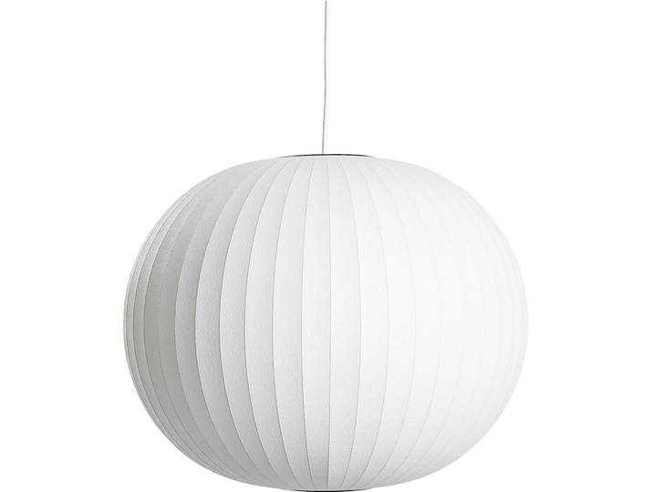 HAY Designer-Pendellampe Nelson Ball offwhite Polymer B 48 cm