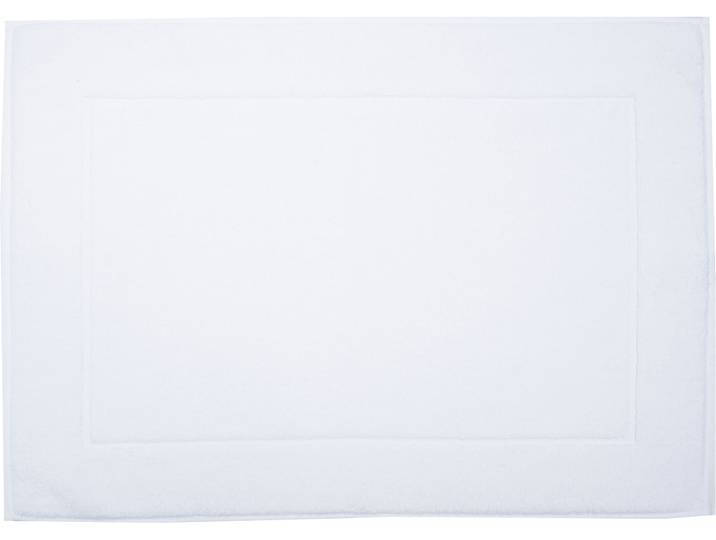 Badematte FRAMSOHN FROTTIER Uni Basic Hotelmatte Gr. 2, weiss (weiß), H:11mm, Baumwolle, Badematten, Badematte, grosse Farbpalette, Hergestellt in Österreich, Badezimmerteppich