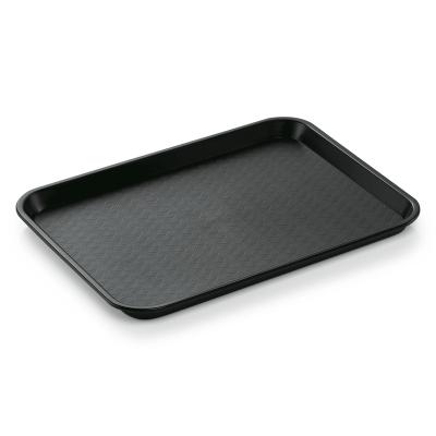 25x WAS Germany Gastro Tablett schwarz stapelbar GN 1/2 32,5 x 26,5 cm Serviertablett Polypropylen