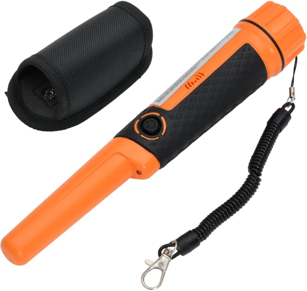 vidaXL Détecteur de métaux pinpointer orange