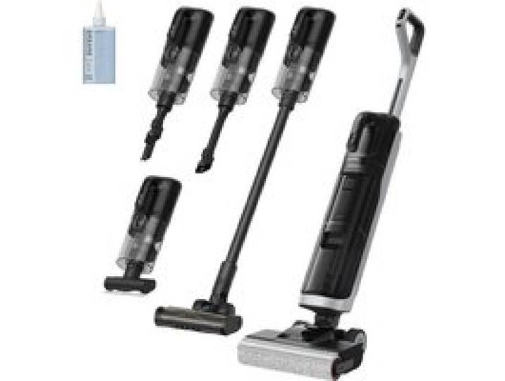 Dreame H14 Dual Aspirateur Laveur- 18kPa Aspirateur eau et poussieres Aspirateur fonctionnel multisurfaces 5-en-1 Max 75Min