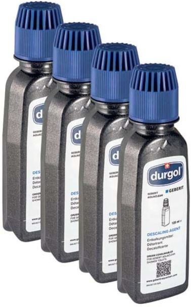 Geberit AquaClean Entkalkungsmittel 147047001, 4 Stück, 125ml Flasche