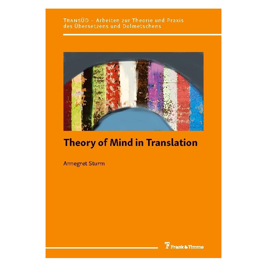 Frank & Timme Theory of Mind in Translation (Englisch, Softcover, Annegret Sturm) (56147105)