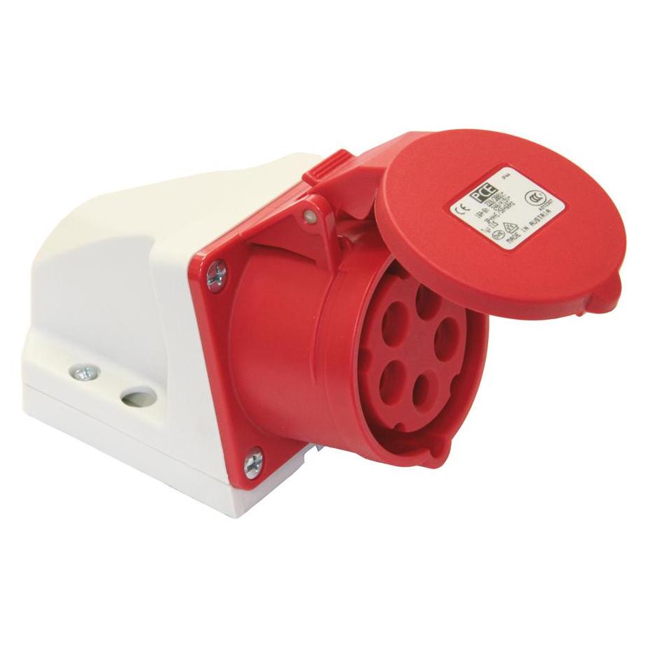 PCE 115-6k Wanddose 16A 5p 6h IP44 (115-6k-PCE-)