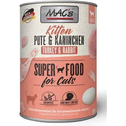 MAC ́s CAT Kitten Pute & Kaninchen 6x400 g