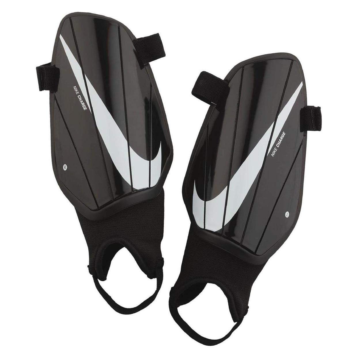 Nike Charge Soccer Shin Guards BLACK/BLACK/WHITE XL (XL) (SP2164)