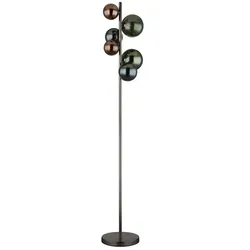 Globo Lighting Stehleuchte   , grau , Maße (cm): B: 28,5 H: 155