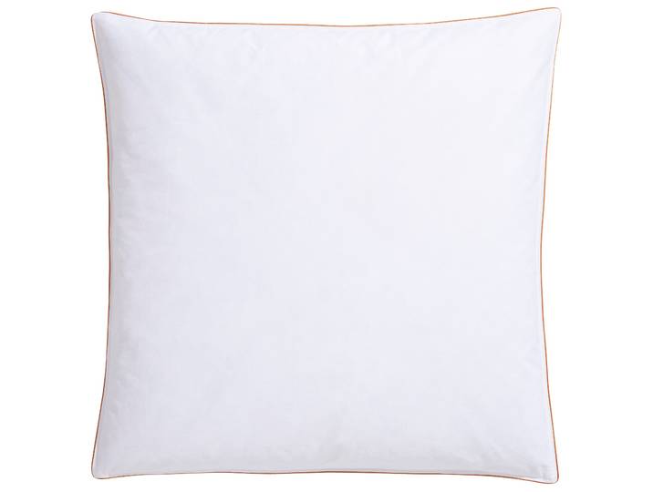 Federkissen RIBECO Kopfkissen Richard, Kissen mit Daunenanteil, in 40x80 oder 80x80 cm , weiss (weiß), B:80cm L:80cm, Bezug: 100% Baumwolle. Füllung: 90% Entenfeder, 10% Entendaune, Kopfkissen, Federkissen, Seit 105 Jahren überzeugt RIBECO durch Qualität