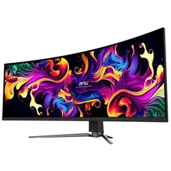 MSI MPG 491CQPXDE QD-OLED - OLED-Monitor - Gaming - gebogen - 124.5 cm (49")