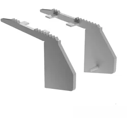 ISOLED Endkappe EC222 für Profil STAIRS12, IP20, 2 Stk., Kunststoff ISO-115842