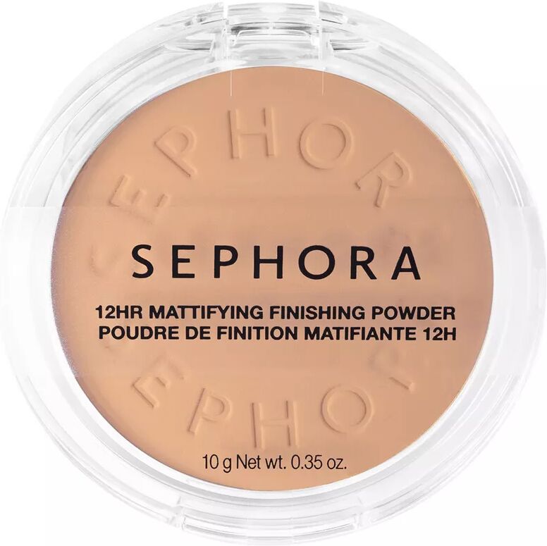 SEPHORA - 12 Stunden mattierendes Kompaktpuder, Poudre De Finition Matifiante, 10 g,  Medium peach