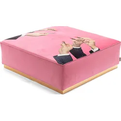 Toiletpaper Lipsticks Pink Pouf 103 cm quadratisch