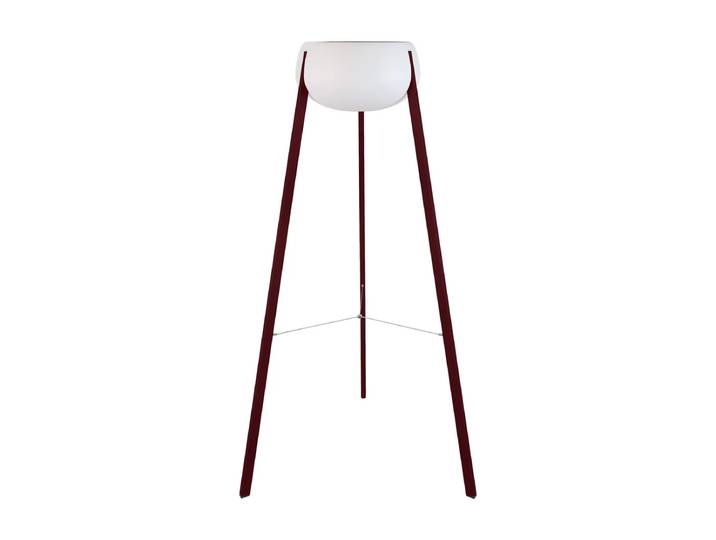 Fermob - Yunos LED Solarleuchte, schwarzkirsche