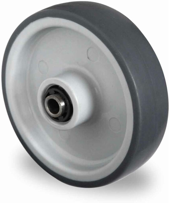 CASCOO Roue ø 100 mm série P2V2 à roulement à billes (100P2V2R1W)