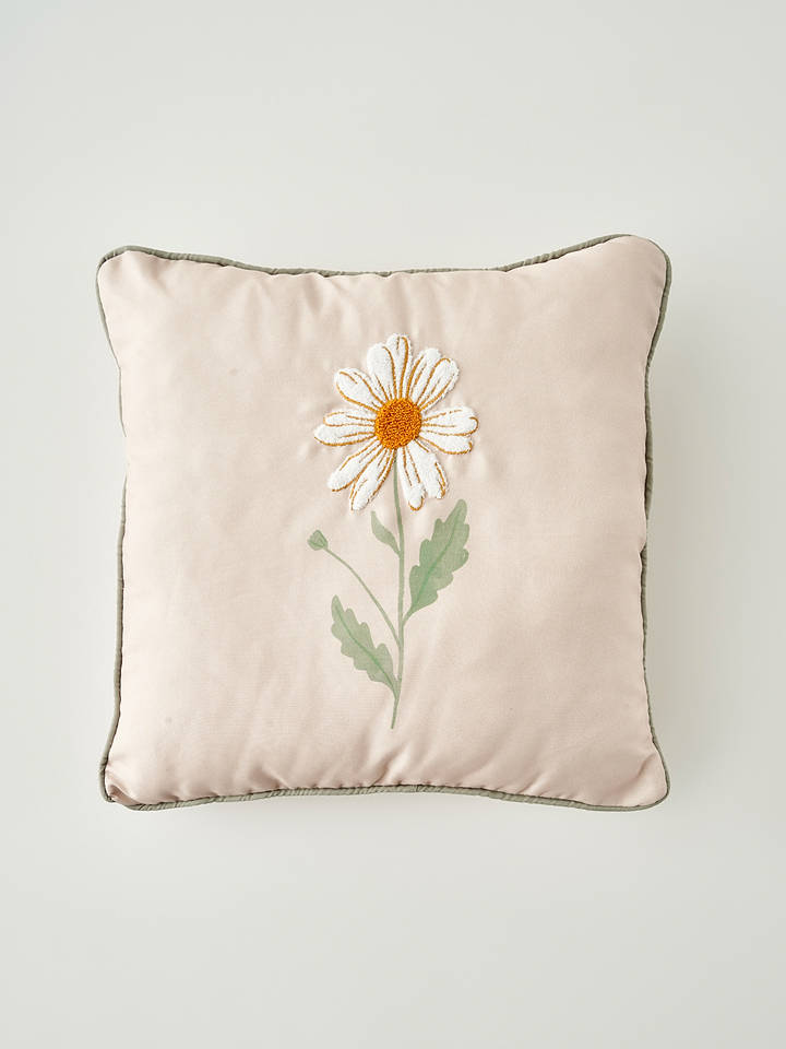 BELLA MAISON Kissenbezug ''Daisy'' in Beige - (L)43 x (B)43 cm - onesize