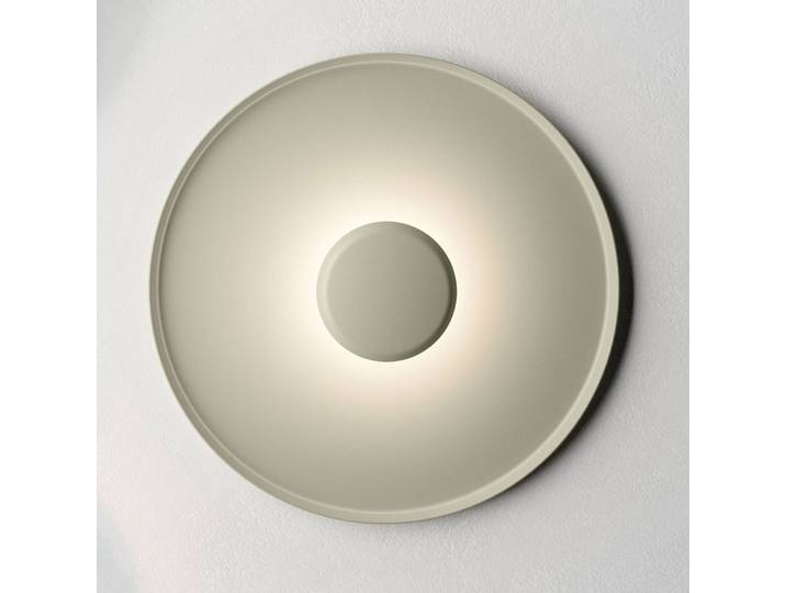 Vibia Designer Wandleuchte Top, dimmbar, grün, für Wohn- / Esszimmer, Metall, Modern