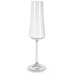 4er-Set Fürstenhof Sektglas Athena 210 ml Kristall, Kristalloptik Transparent Klar