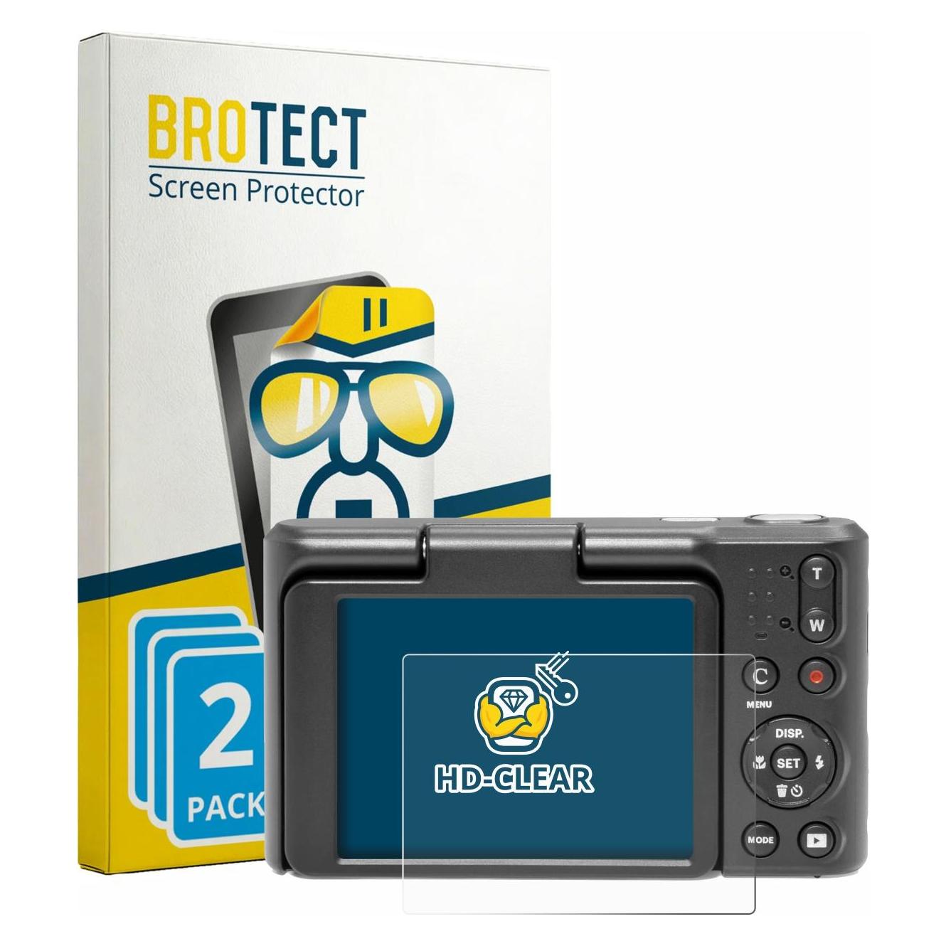 Brotect Schutzfolie für Kodak Pixpro C1 Displayschutz Displayschutzfolie Folie Klar Transparent (1863854)