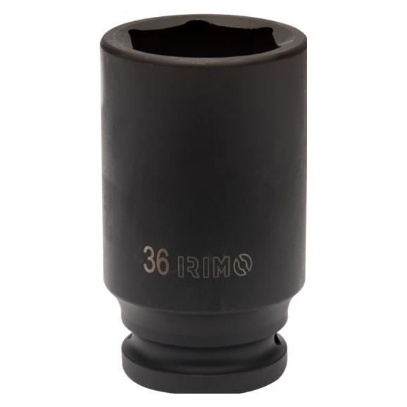 Irimo 3/4" Kraft-Steckschlüssel-Einsätze, lange Ausführung, Sechskant, 19 mm (19 mm) (40283307)