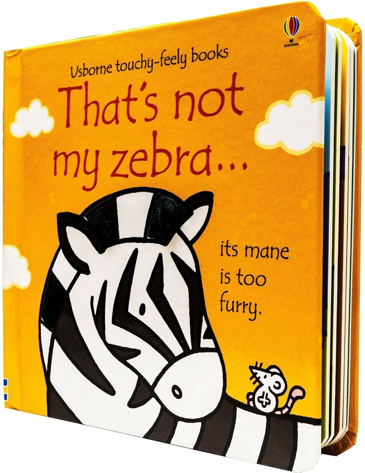Usborne Thats Not My Zebra (Touchy-Feely Board Books)