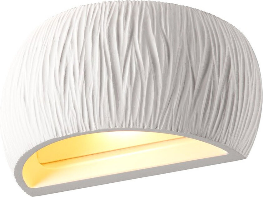 Slv Plastra Wl Curved Cutrain, Indoor Wandaufbauleuchteqt-De12 Weiß - Wand- Und Deckenleuchten