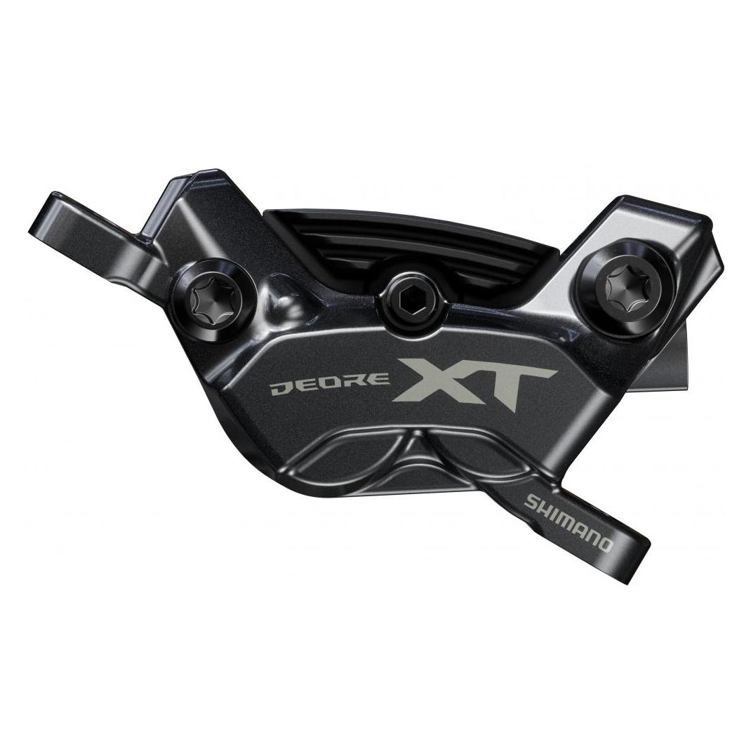 Shimano Bremssattel XT BR-M8220 Postmount vorne/hinten (Vorne + Hinten, Bremssattel, 4) (IBRM8220MPRF)