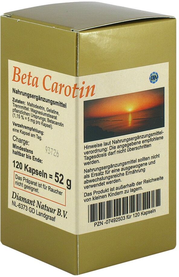 FBK-Pharma Beta Carotin Kapseln
