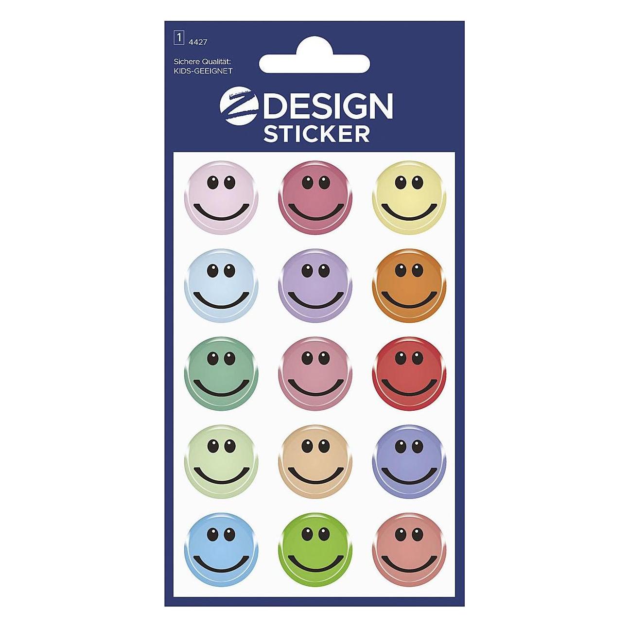Z-Design Glossy Sticker (15 Sticker) (4427) Mindestbestellmenge: 10 Stück