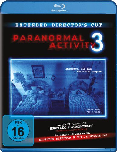Henry Joost - Paranormal Activity 3 (Extended Cut) [Blu-ray] [Director's Cut] - Preis vom 19.10.2026 19:33:35 h