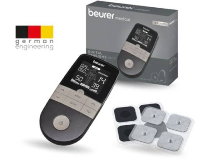 Beurer - Appareil Électrostimulation Em 1 R Relief+ 64 Programmes