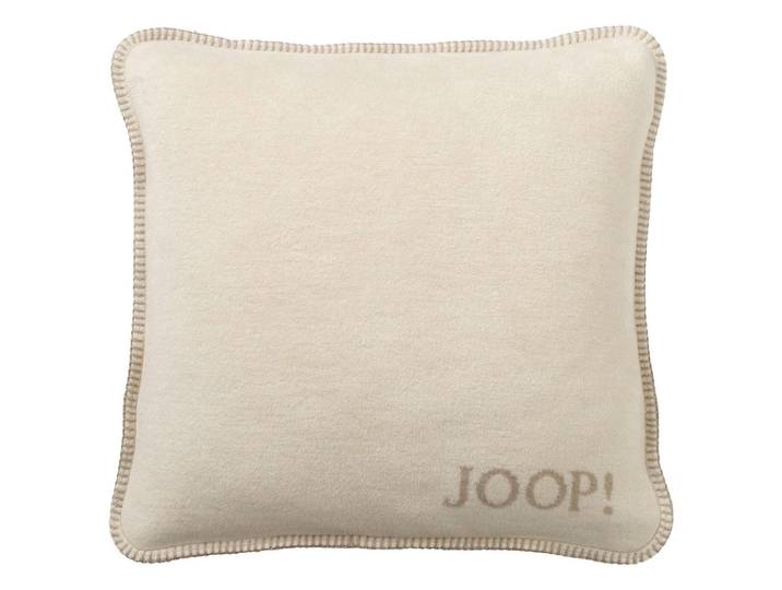 Joop! Kissenbezug, Naturfarben, Sandfarben, Textil, Uni, 50x50 cm, Oeko-Tex® Standard 100, bügelfrei, hochwertige Qualität, Heimtextilien, Wohntextilien, Kissenbezug