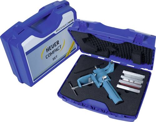 Heuer Brockhaus COMPACT SET Schraubstock-Set 118003 Backenbreite: 120mm Spann-Weite (max.): 125mm