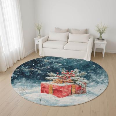 Addison Rugs Premium Washable Super Soft Christmas Presents Mayfield Rug