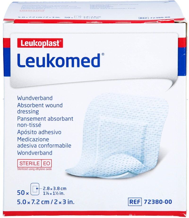 Leukomed Sterile Pflaster 5x7,2 Cm