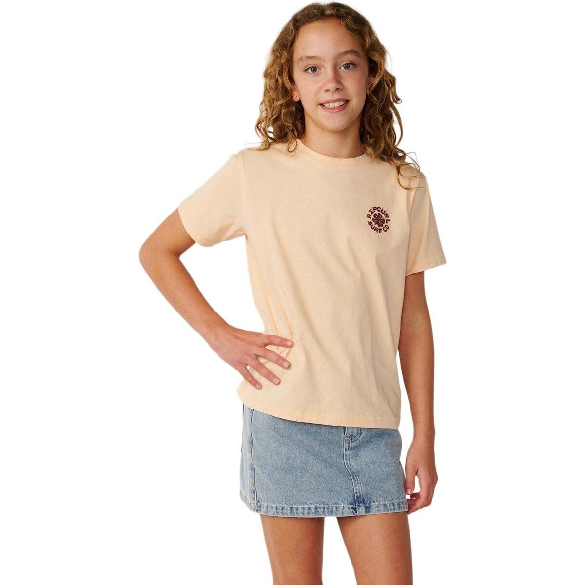 RipCurl Party Wave SS Tee Standard - G light apricot (8191) 14 07NGTE-8191-14