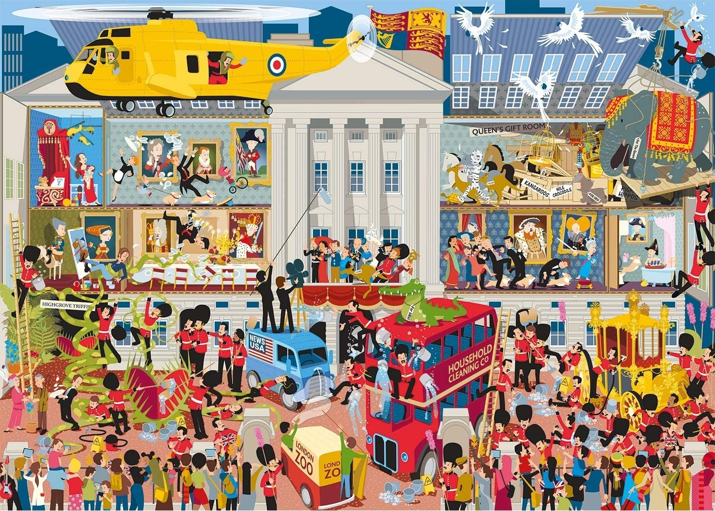 Gibsons Puzzel Buckingham Palace - 1000 stukjes