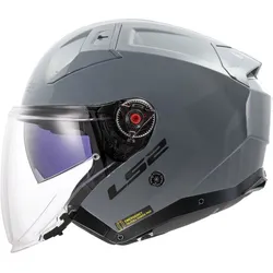 LS2 OF603 Infinity II Solid, Jethelm - Grau - L