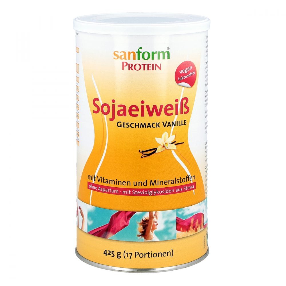 NUTRICHEM DIäT + PHARMA GMBH Sanform Protein Sojaeiweiss Vanille Pulver 03480354