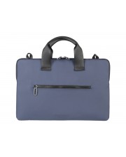 TUCANO GOMMO Slim Laptoptasche für Notebook 15.6 Zoll MacBook Pro 16 Die Gommo-Taschen- und Accessoires-Linie besteht aus einem Material welches recyceltem Kunststoff hergestellt wird zeichnet sich durch ein minimalistisches Design aus. Das besticht weich (BSGOM1516-B)