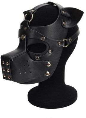 Kinky Puppy Masque Puppy Dog Ixo Noir
