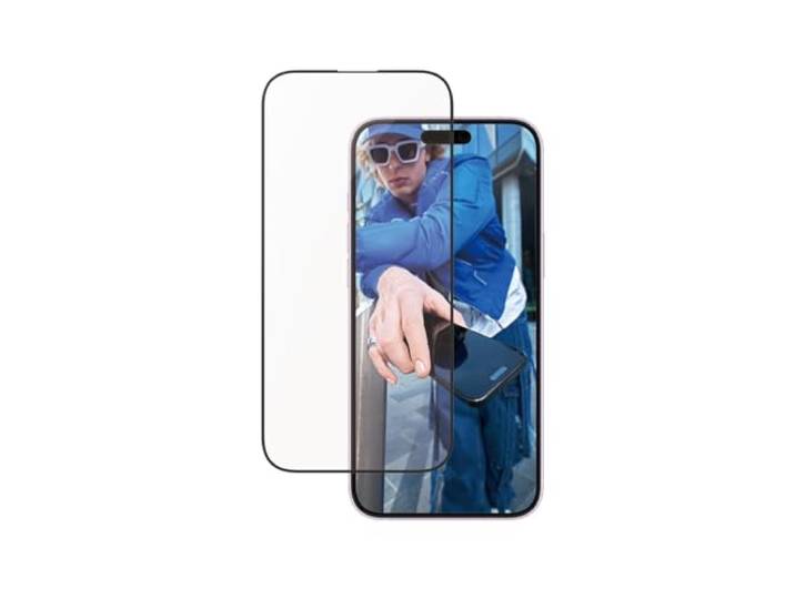 Panzer Glass Aluminum Frame iPhone 16/15 Plus UWF (Ultra-Wide Fite)