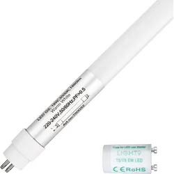 Lighto | LED-Leuchtstoffröhre | T5 | 18W | 120cm | 830 Warm White | ersetzt 28W Leuchtstoffröhre | Konventionelle EM