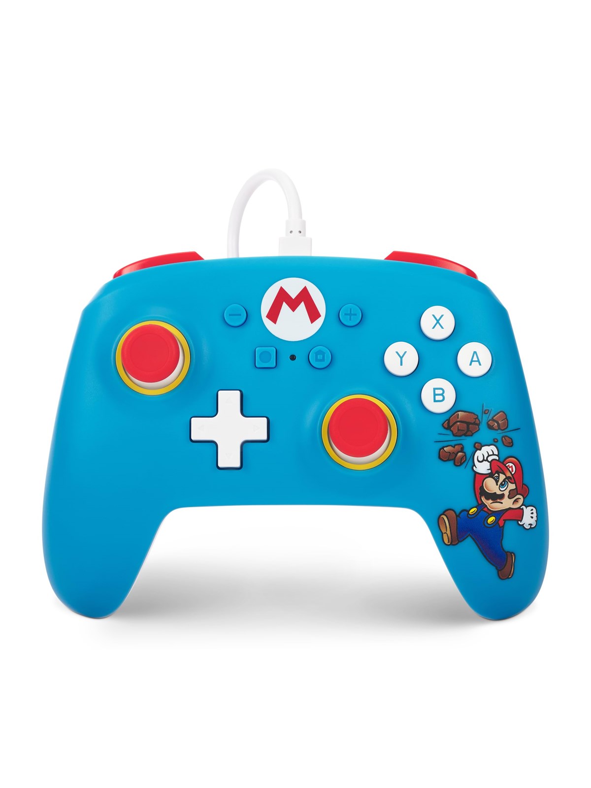 PowerA Kabelgebundener Controller für Nintendo Switch - Ziegelbrecher-Mario - Wired Controller - Nintendo Switch