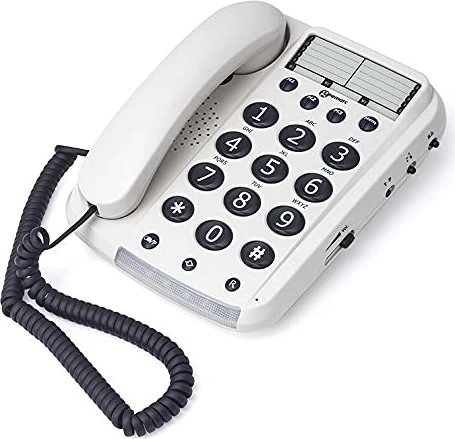 Geemarc DALLAS 10 Schnurgebundenes Telefon mit großen Tasten - 15dB
