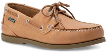 Men's Sea Dog Leather Boat Shoe by Eastland in Peanut (Size 10 D)
