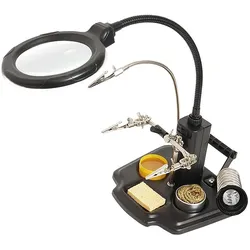 RS PRO PCB Helping Hand with LED Magnifier (Lötkolben), Lötgerät Zubehör