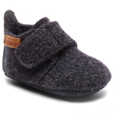 Bisgaard - Baby's Wool - Hüttenschuhe 24 | EU 24 grau