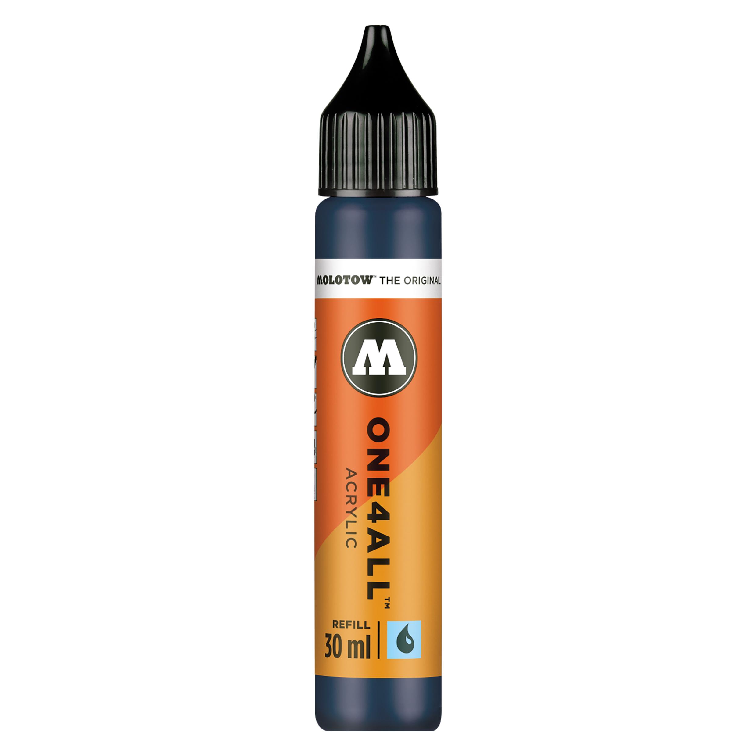 Molotow Nachfülltinte One4All für Permanentmarker 30ml petrol (Grün, 1 Stk.) (MO693027)