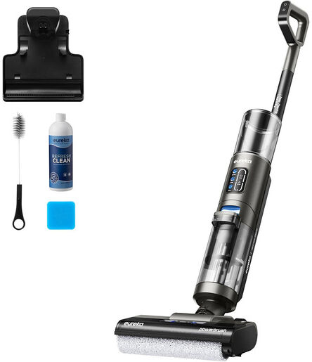 Eureka Rapidwash NEW430 Aspirapolvere e Lavapavimenti Intelligente,Aspirapolvere Lavapavimenti Senza Fili,Scopa Elettrica Design Leggero per Multisuperfi