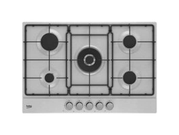 Beko HIAW75224SXE Plaque à gaz 5 brûleurs Inox 75 cm